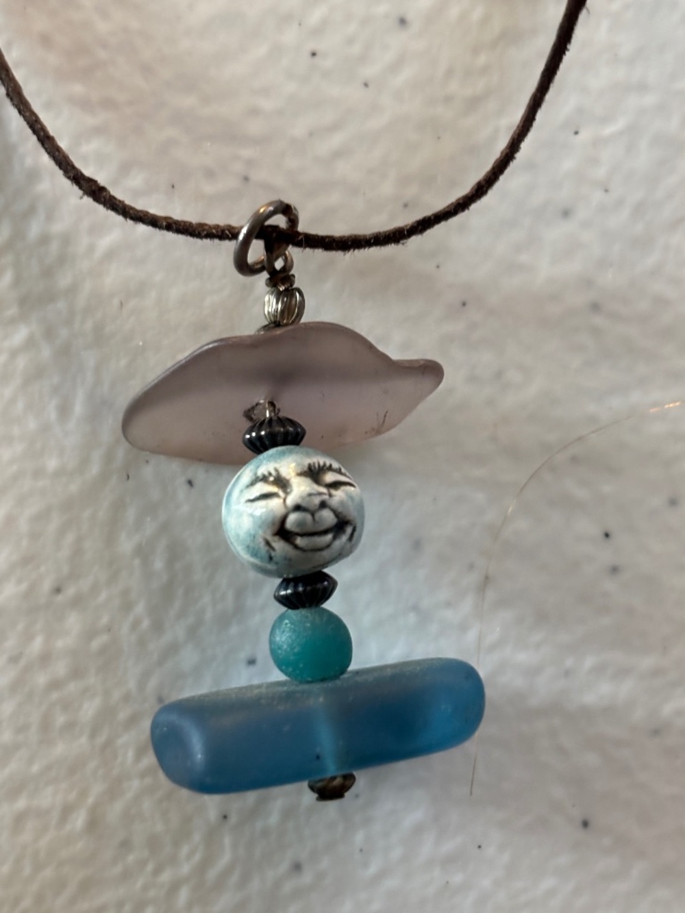 Moon Face Necklace